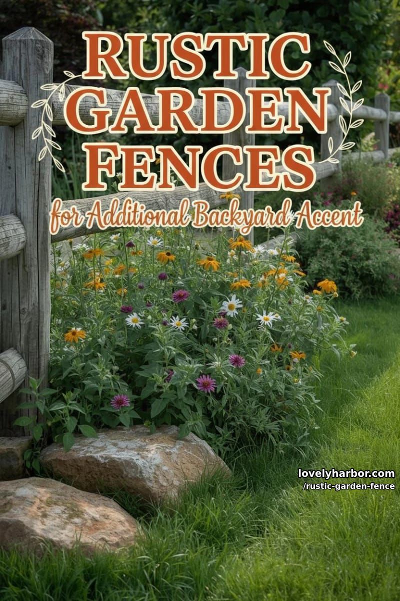 20 Rustic Garden Fence Designs to Liven Up Your Backyard 96 rustic garden fence - Collage 96