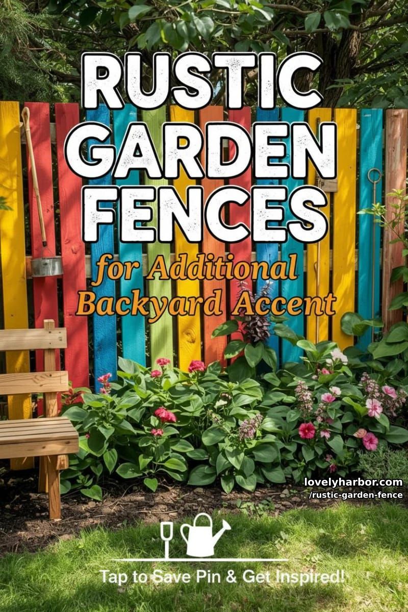 20 Rustic Garden Fence Designs to Liven Up Your Backyard 97 rustic garden fence - Collage 97