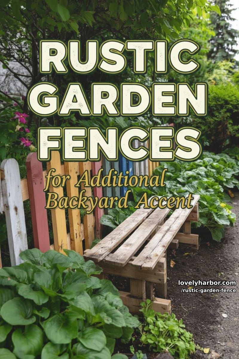 20 Rustic Garden Fence Designs to Liven Up Your Backyard 98 rustic garden fence - Collage 98