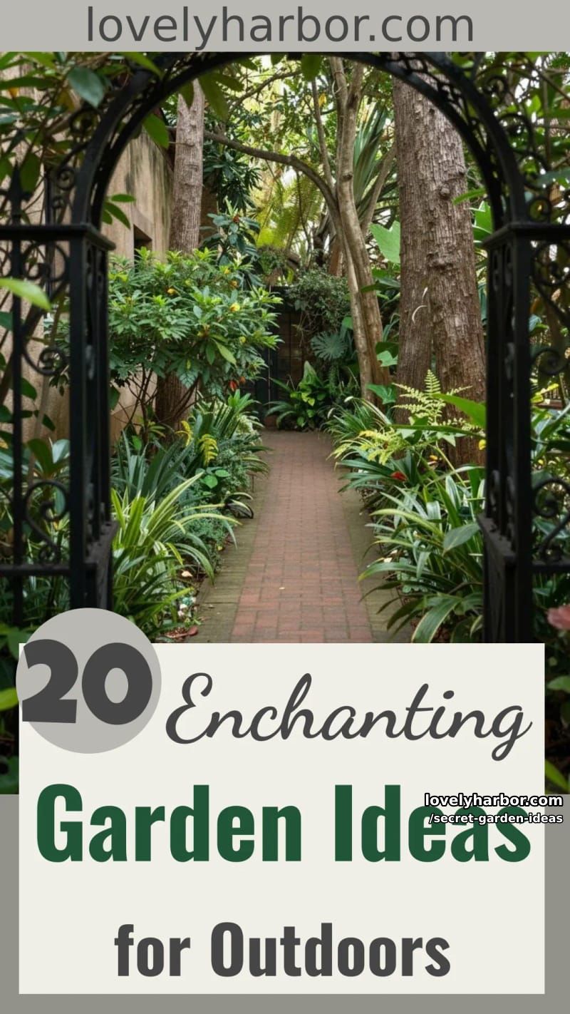 20 Secret Garden Ideas for a Stylish Outdoor Space 53 secret garden ideas - Collage 52