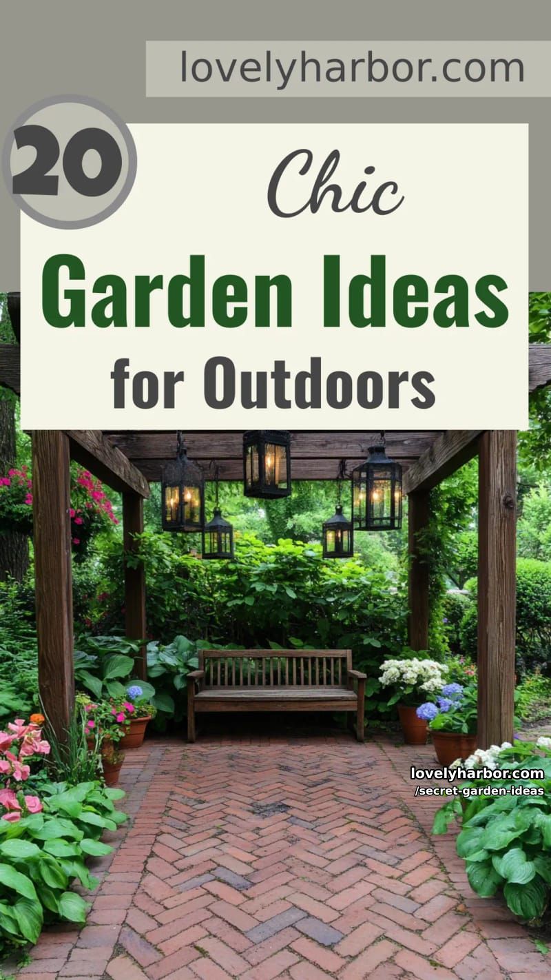 20 Secret Garden Ideas for a Stylish Outdoor Space 61 secret garden ideas - Collage 60