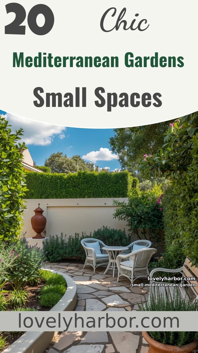 20 Small Mediterranean Design Ideas For You 56 small mediterranean garden - Collage 55