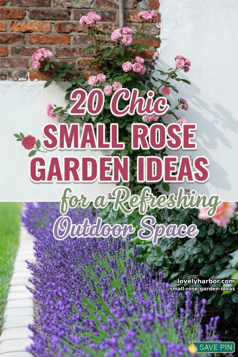20 Chic Small Rose Garden Ideas for a Refreshing Outdoor Space 53 small rose garden ideas - Collage 52