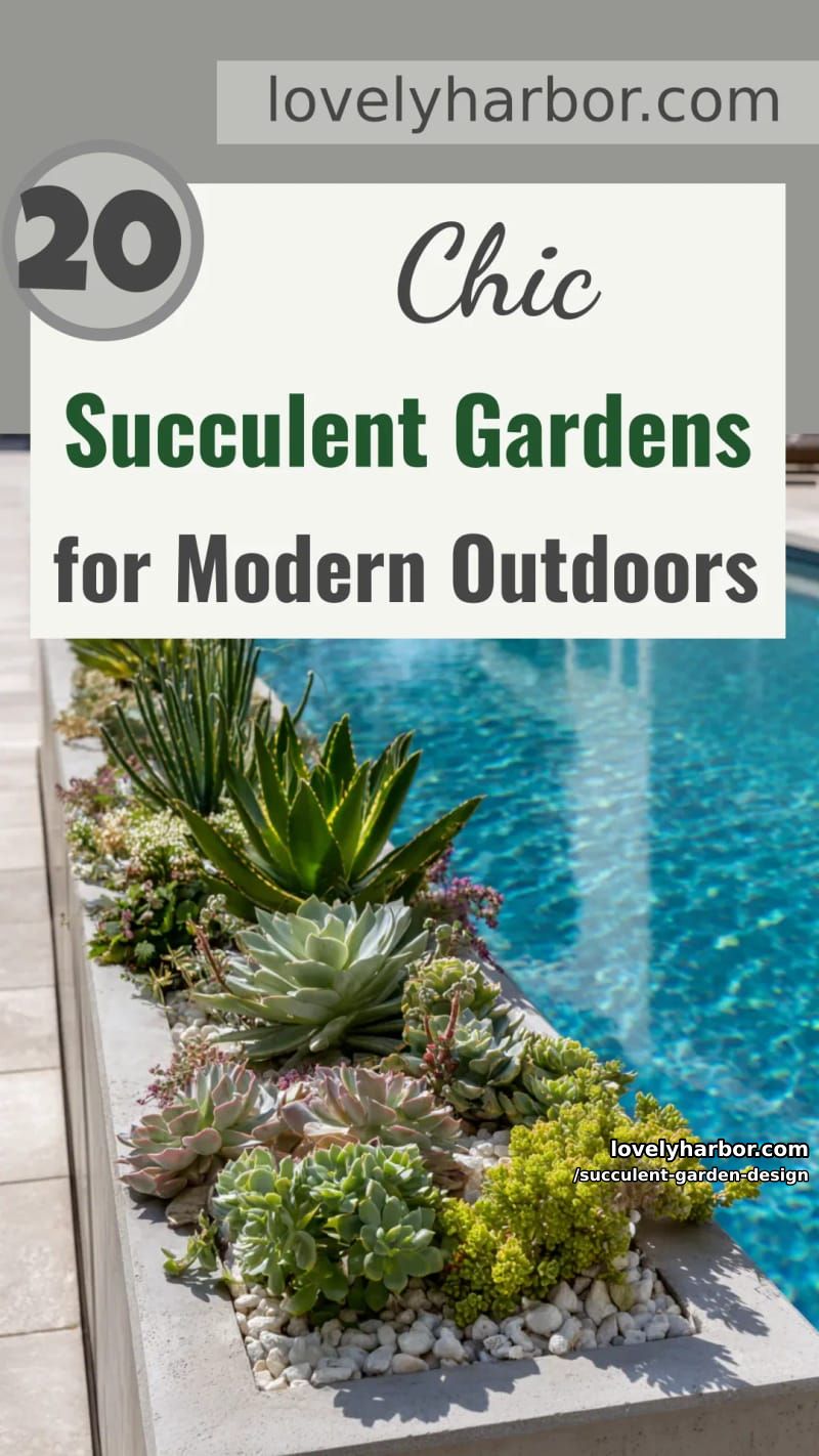 20 Succulent Garden Designs for Modern Outdoor Spaces 63 succulent garden design - Collage 62
