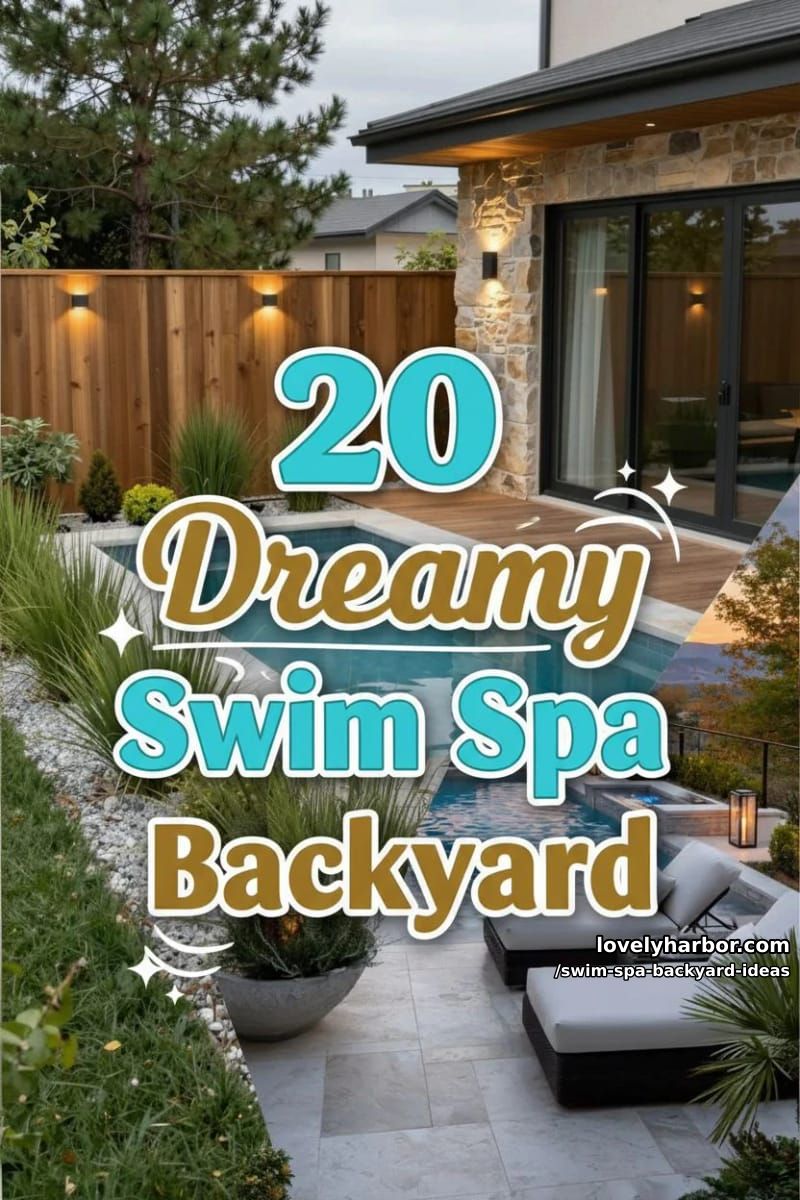 20 Dreamy Swim Spa Backyard Looks to Try This Summer 45 swim spa backyard ideas - Collage 44