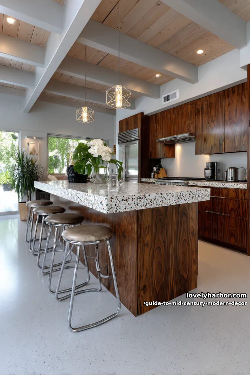 Guide to Mid-Century Modern Decor (2026 Edition) 24 the kitchen 25