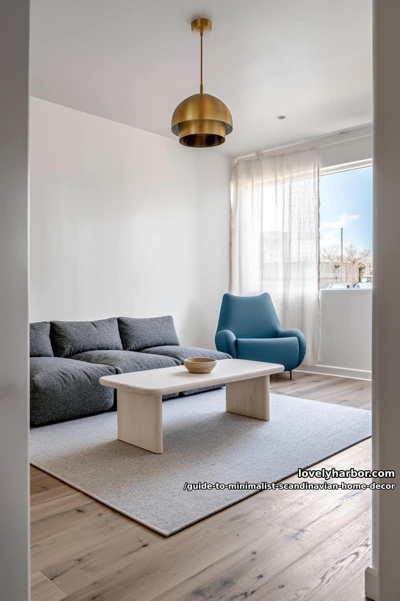 Guide to Minimalist Scandinavian Home Decor (2026 Edition) 12 the living room 11