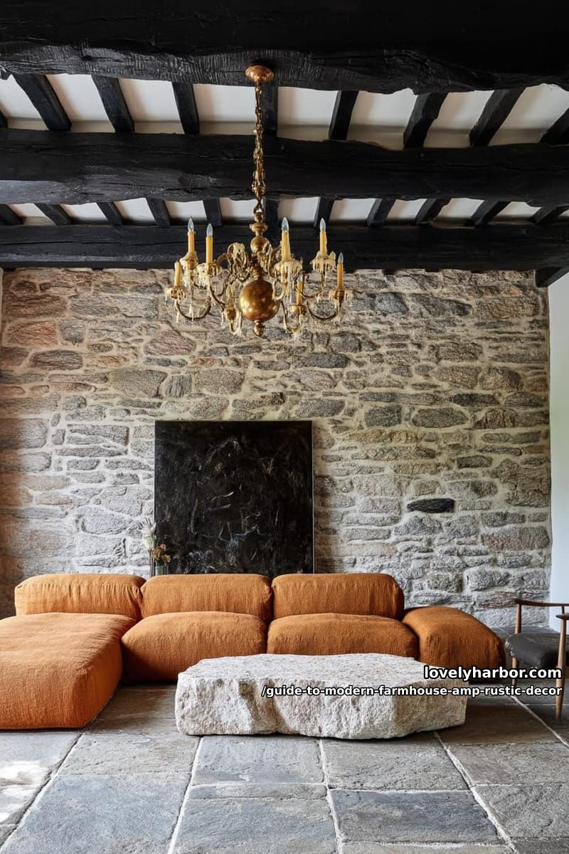 Guide to Modern Farmhouse & Rustic Decor (2026 Edition) 21 the living room 16