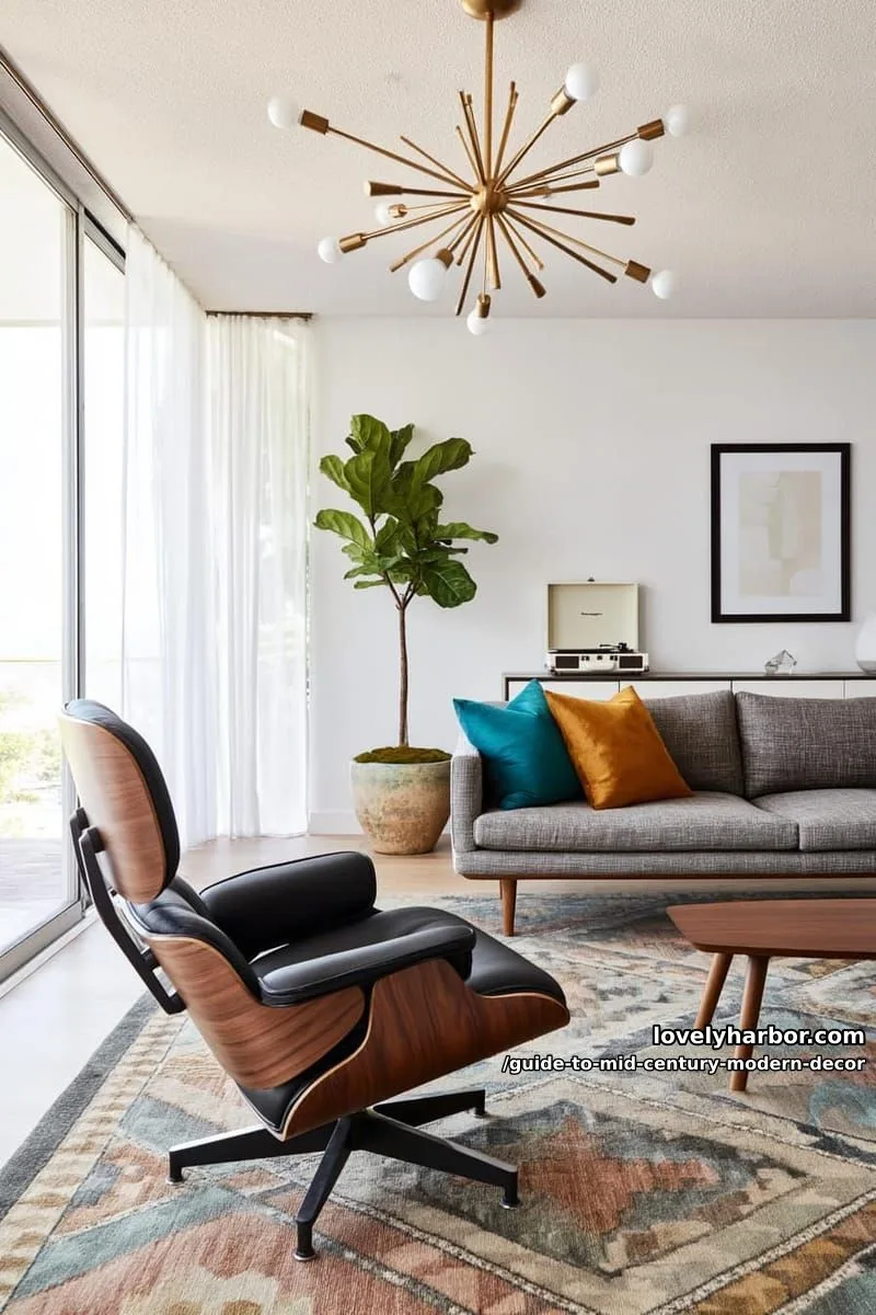 Guide to Mid-Century Modern Decor (2026 Edition) 20 the living room 1