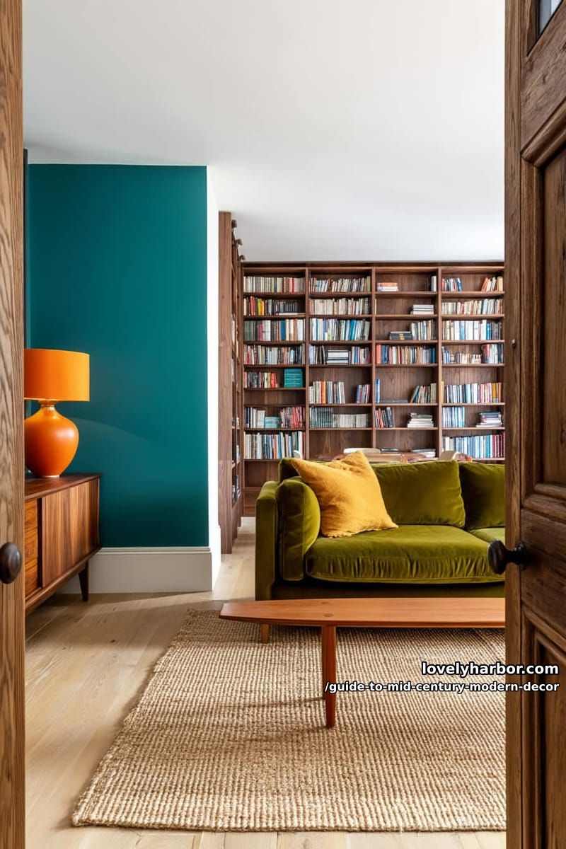 Guide to Mid-Century Modern Decor (2026 Edition) 15 the signature color palette 13