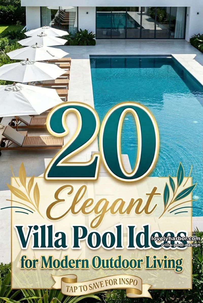 20 Elegant Villa Pool Ideas for Modern Outdoor Living 43 villa pool design - Collage 42