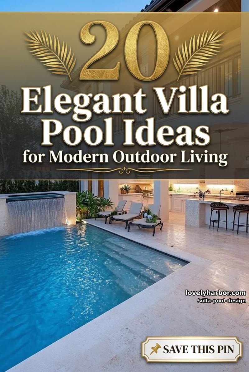 20 Elegant Villa Pool Ideas for Modern Outdoor Living 46 villa pool design - Collage 45