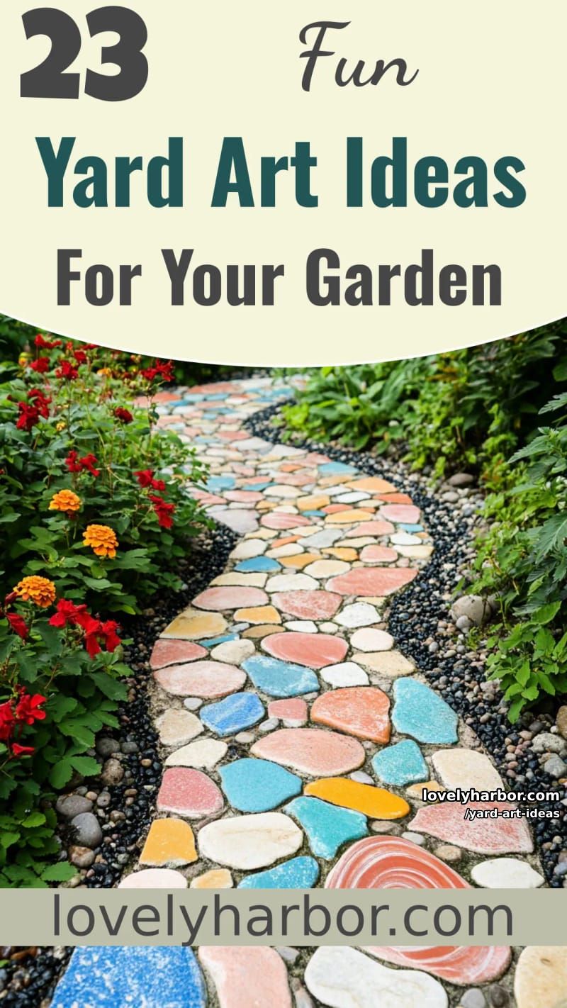 23 Fun Yard Art Ideas to Spruce Up Your Garden 68 yard art ideas - Collage 67