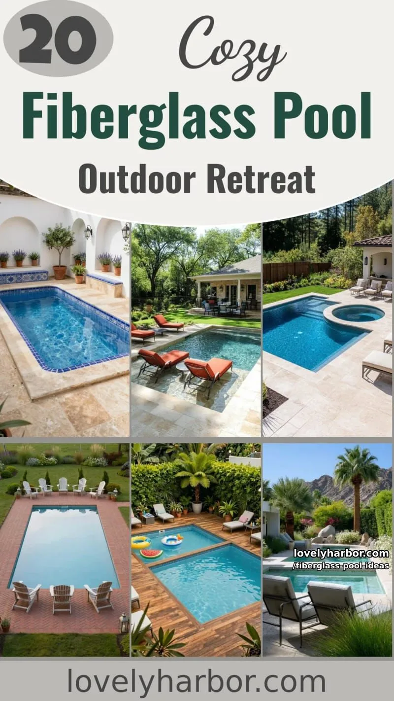 20 Fiberglass Pool Ideas for a Cozy Outdoor Retreat 1 article image 1