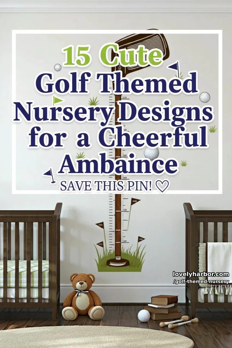 15 Cute Golf Themed Nursery Designs for a Cheerful Ambiance 35 golf themed nursery - Collage 34