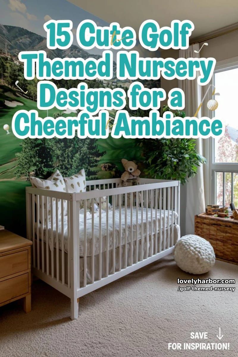 15 Cute Golf Themed Nursery Designs for a Cheerful Ambiance 36 golf themed nursery - Collage 35