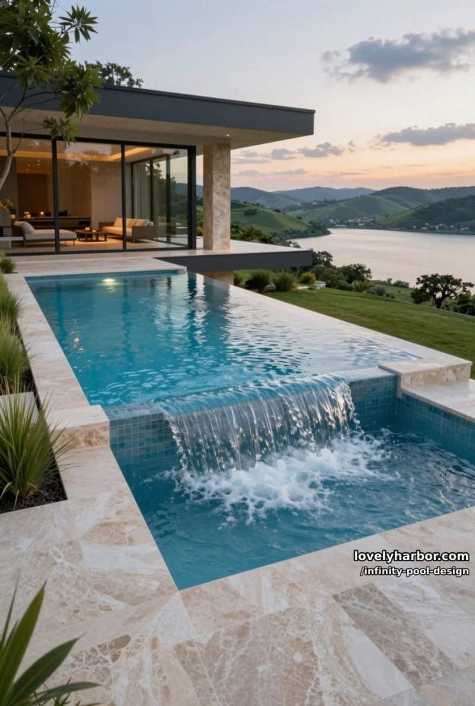19 Charming Infinity Pool Designs You'll Love - Lovely Harbor