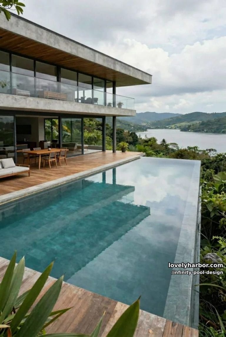 19 Charming Infinity Pool Designs You'll Love - Lovely Harbor