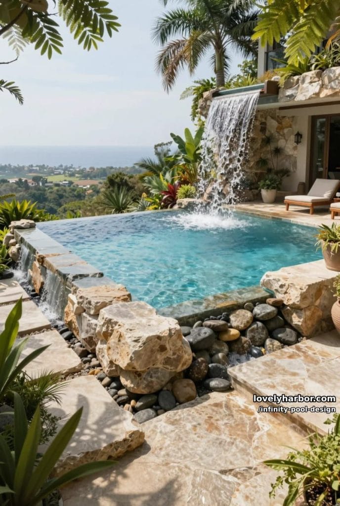 19 Charming Infinity Pool Designs You'll Love - Lovely Harbor