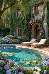 20 Natural Swimming Pool Designs For A Relaxing Outdoor Space - Lovely ...