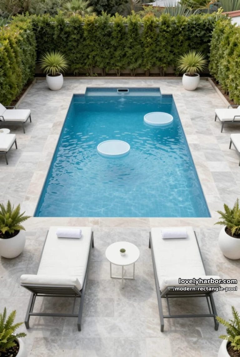 20 Elegant Rectangle Pool Designs To Inspire Your Outdoor Space ...