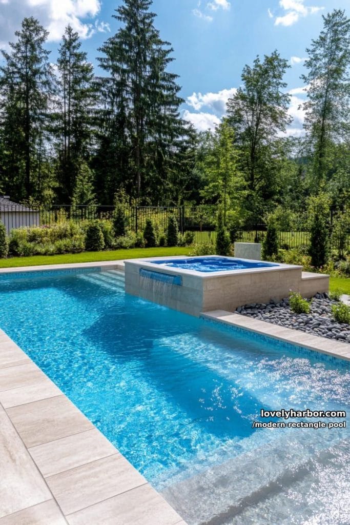 20 Elegant Rectangle Pool Designs To Inspire Your Outdoor Space ...