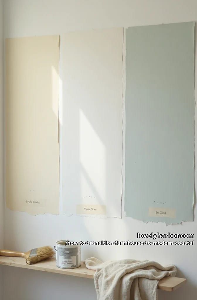 repaint walls and trim before you swap a single object 1