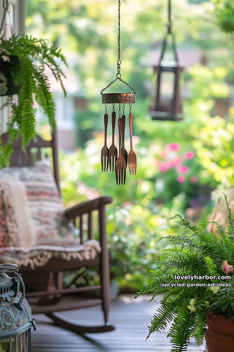 silverware wind chimes 1