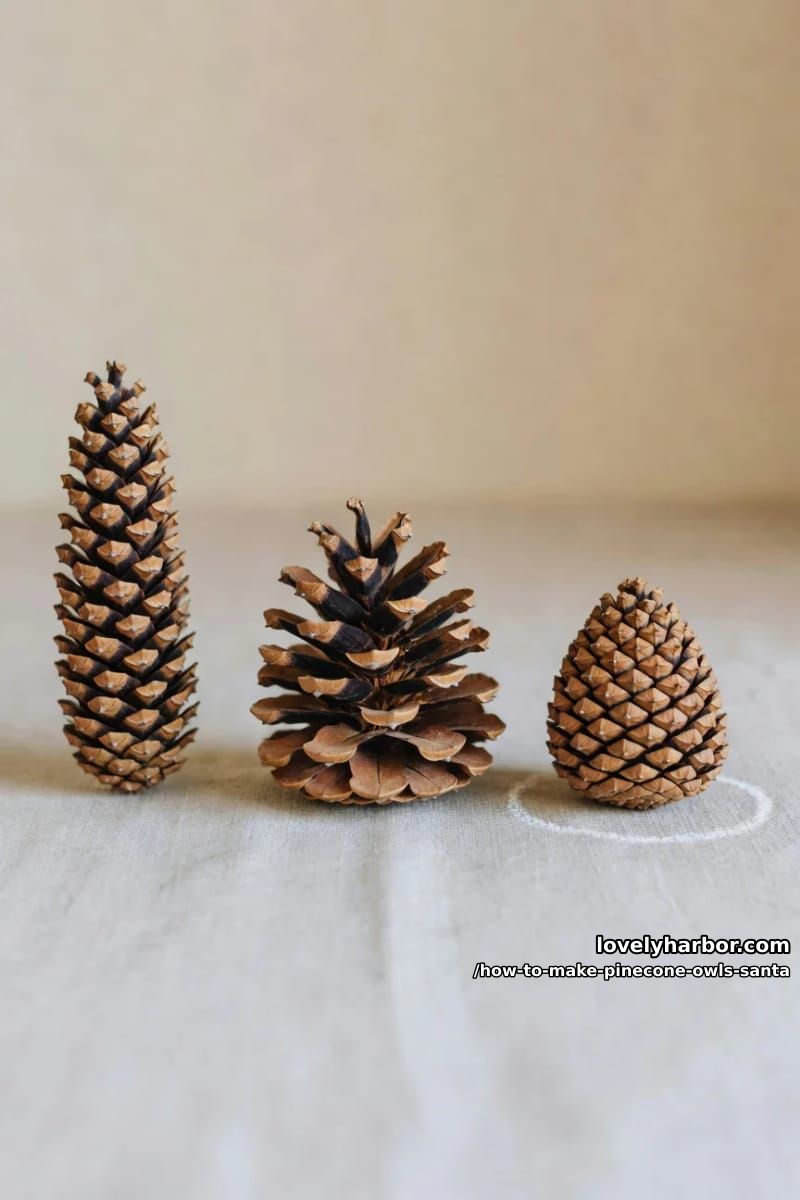 the pinecone (round and egg-shaped, not long and skinny) 1