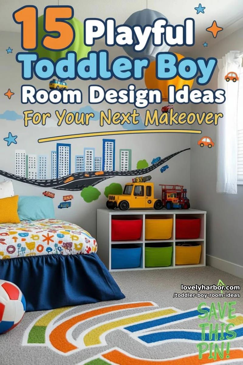 15 Playful Toddler Boy Room Design Ideas for Your Next Makeover 41 toddler boy room ideas - Collage 40