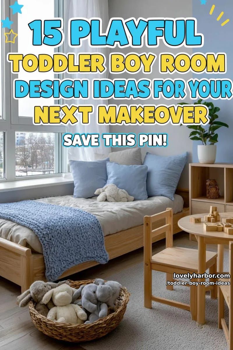 15 Playful Toddler Boy Room Design Ideas for Your Next Makeover 50 toddler boy room ideas - Collage 49