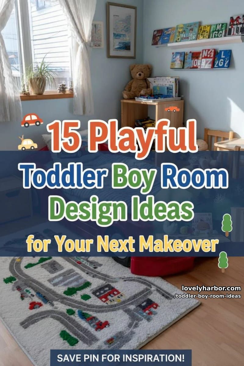 15 Playful Toddler Boy Room Design Ideas for Your Next Makeover 51 toddler boy room ideas - Collage 50