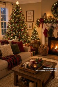 add a second tabletop tree to light a dark corner 18