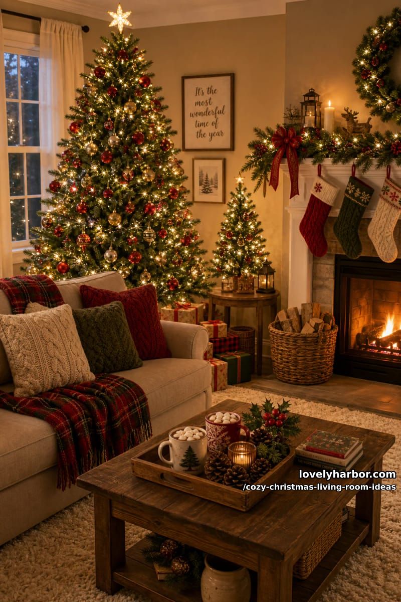 Lovely Harbor 43 add a second tabletop tree to light a dark corner 18
