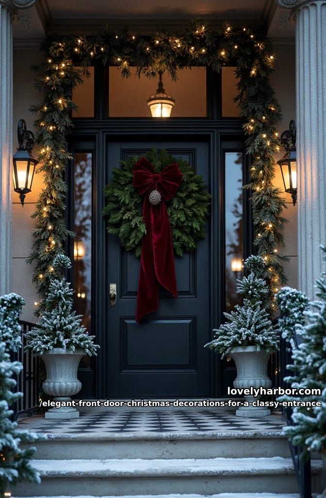 add one oversized velvet bow, and stop there 1