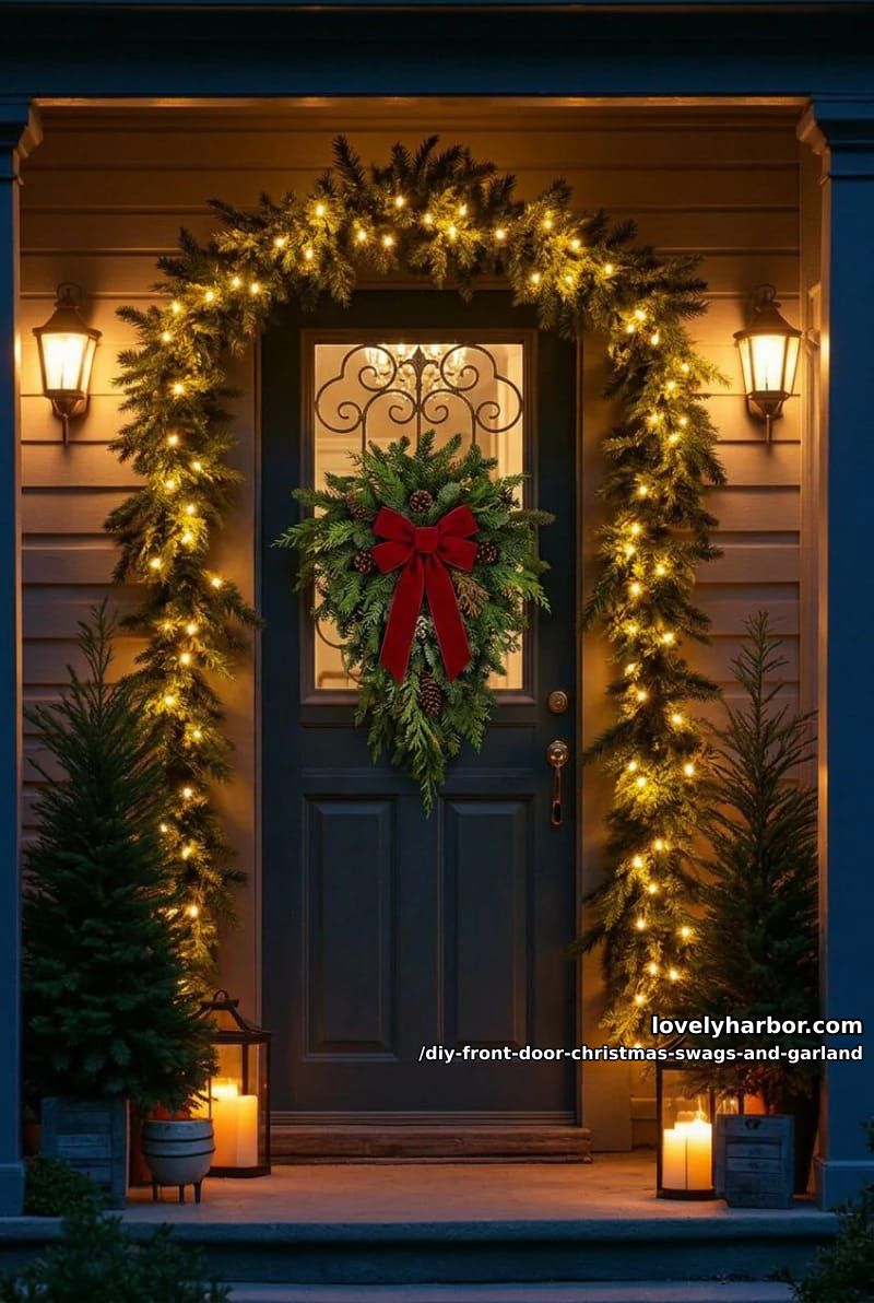 add velvet bows and warm fairy lights for the after-dark version 1