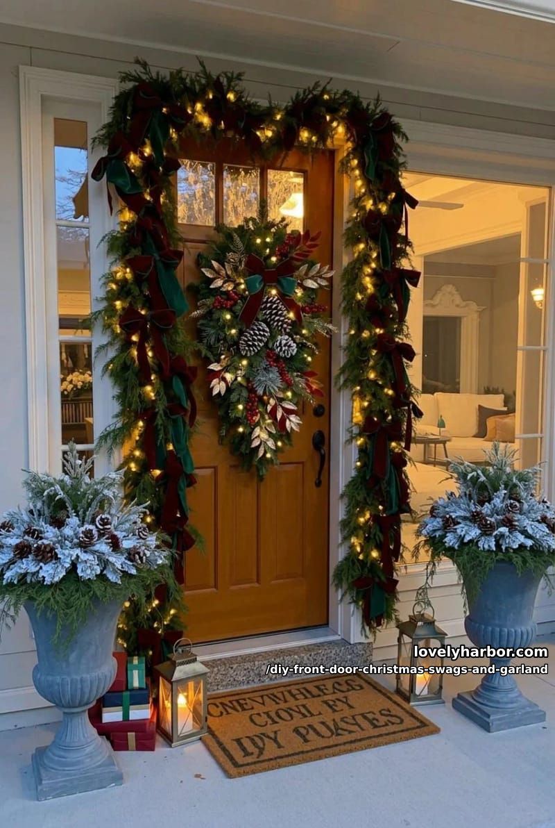add velvet bows and warm fairy lights for the after-dark version 1
