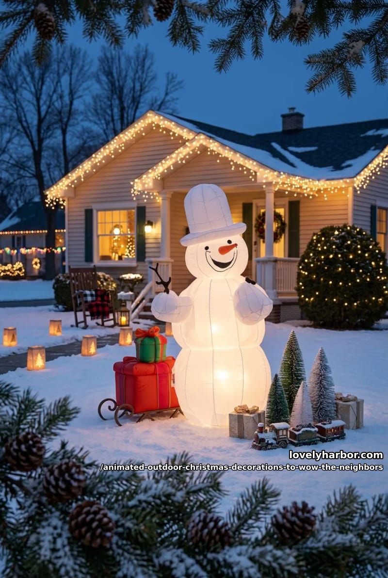 animated inflatables earn their spot, but only the ones that move 1