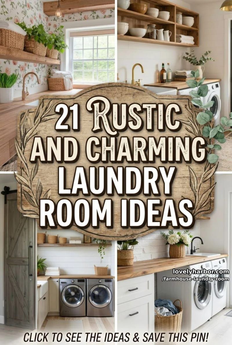 21 Farmhouse Laundry Rooms with Charming Designs 2 article image 1
