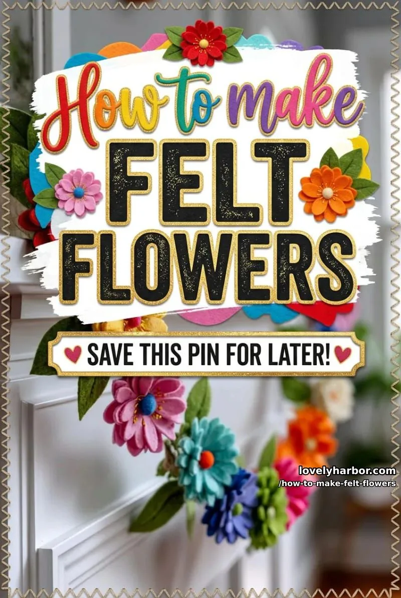 How to Make Felt Flowers (With a Free Printable Petal Template) 1 article image 1