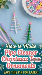 How to Make Pipe Cleaner Christmas Tree Ornaments 1 article image 1