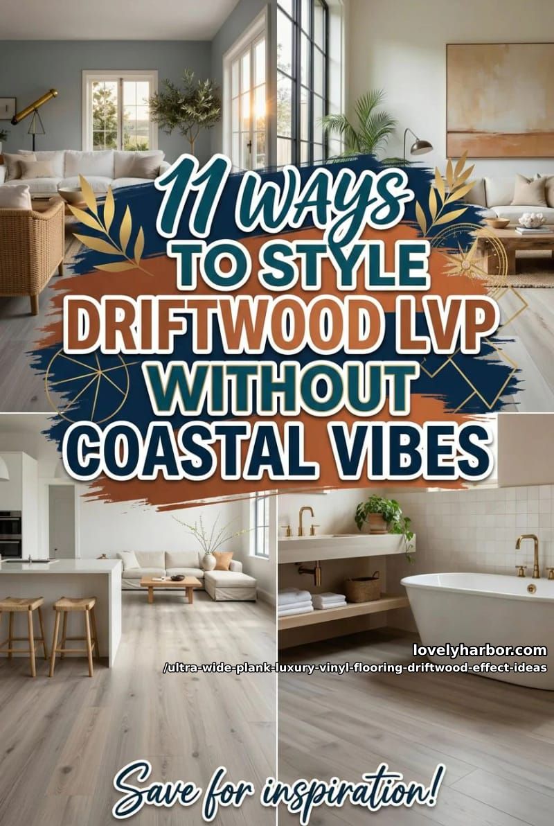 Wide Plank Driftwood LVP: 11 Design Ideas That Don't Read "Beach House" 2 article image 1