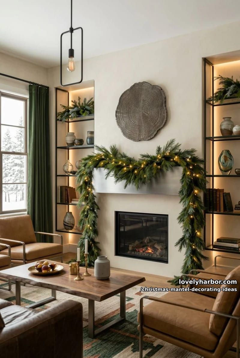 Christmas Mantel Decorating Ideas That Actually Hold Up All Season 5 buy roughly twice the garland you think you need, then drape it 4