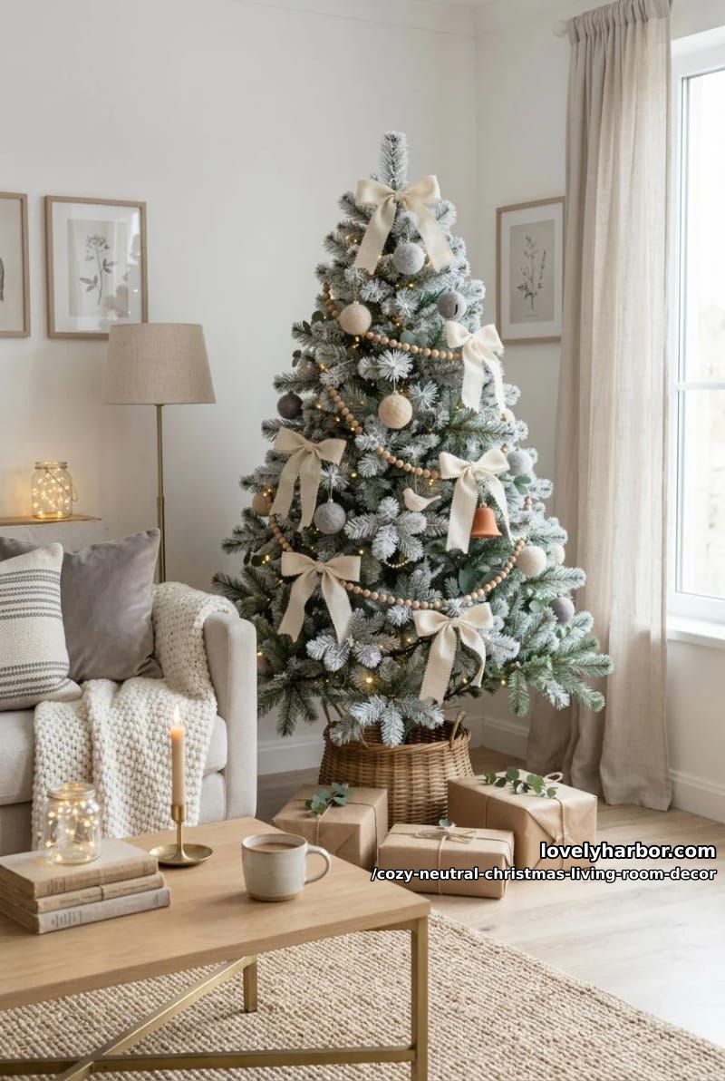 choose a tree finish that reads matte, not shiny 1