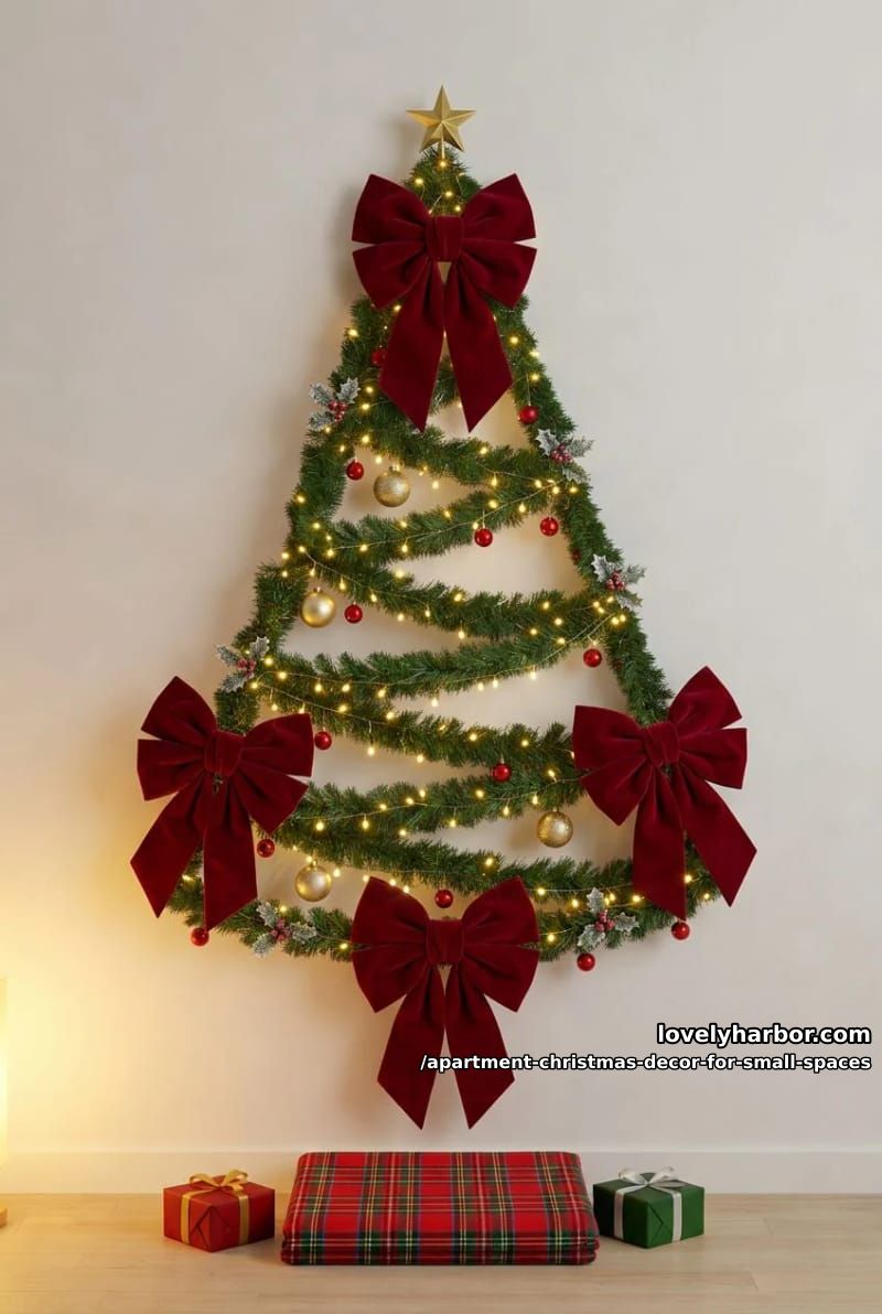 hang a flat wall tree where no floor tree fits 1