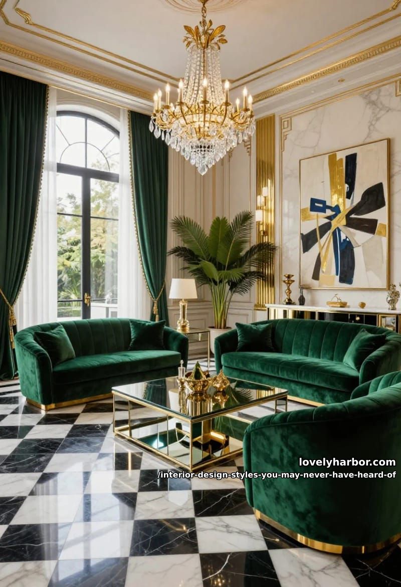 19 Interior Styles You May Never Have Heard Of, But Designers Keep Borrowing From 124 hollywood regency 50