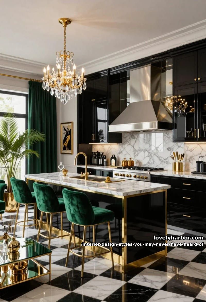 19 Interior Styles You May Never Have Heard Of, But Designers Keep Borrowing From 126 hollywood regency 52