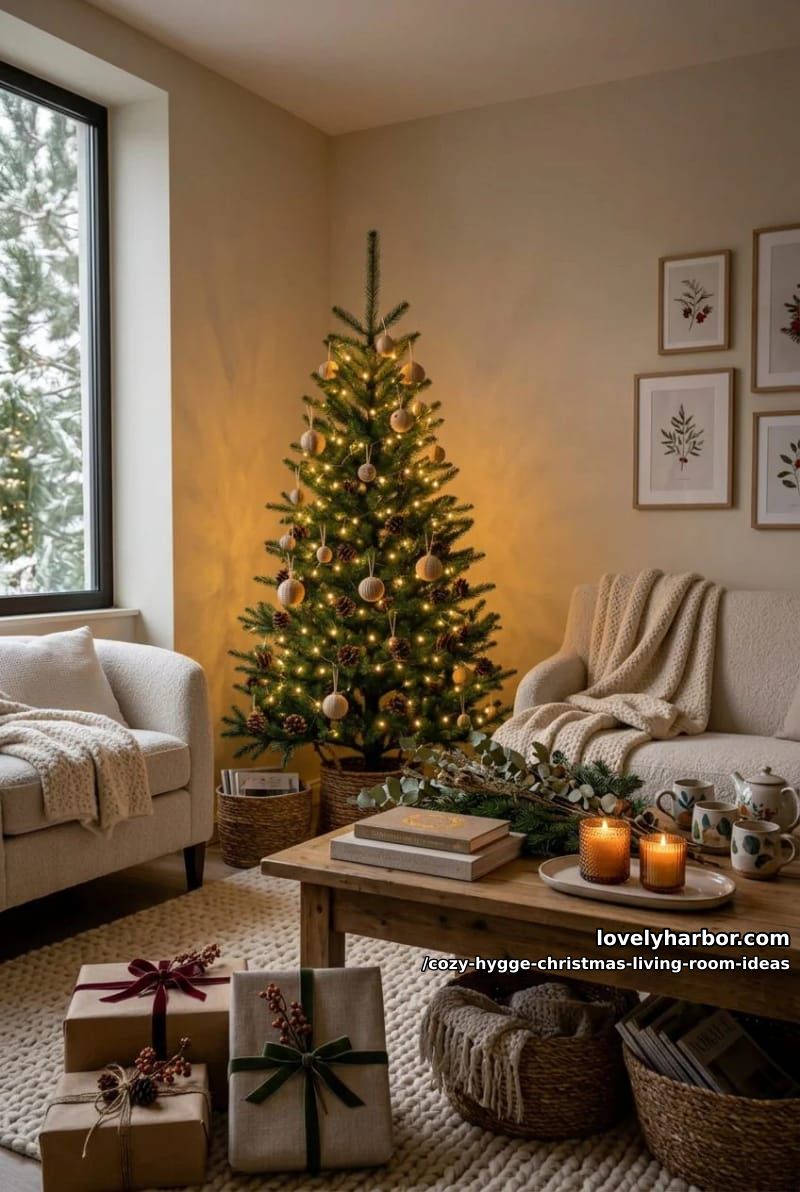 keep the christmas tree quiet and single-material 1