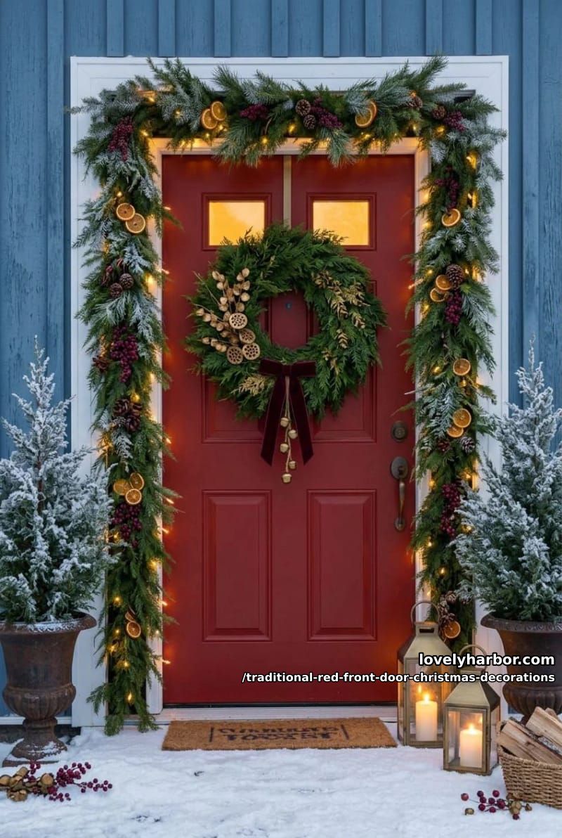 light the red door in warm white and retire the multicolor strands 1