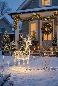 one lit reindeer reads better than a whole herd 9